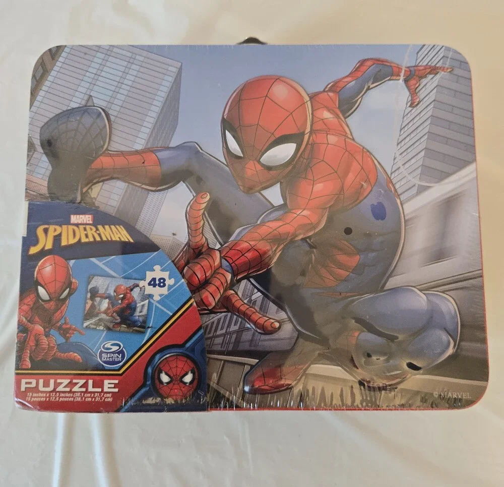 Marvel tin #kidspuzzle
